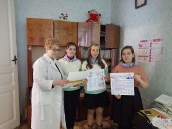Активисты РДШ посетили Поимскую амбулаторию