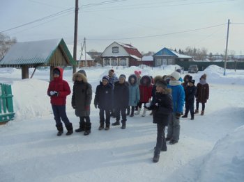 Третьеклассники отпраздновали "День снега"