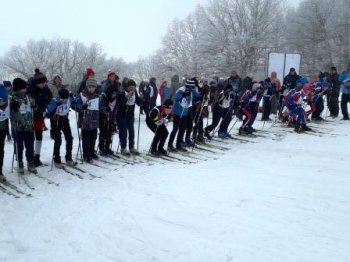 Поимские спортсмены на "Рыбаковской лыжне"