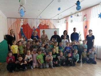 Волонтеры-активисты РДШ посетили детский сад